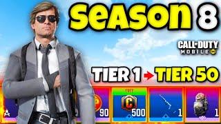 *NEW* SEASON 8 BATTLE PASS MAXED OUT in COD MOBILE