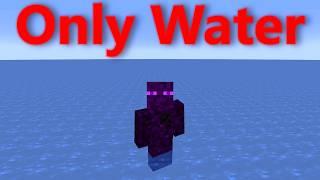 Can You Beat Minecraft if the Whole World is Water?