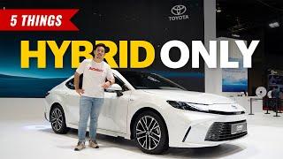 2024 Toyota Camry XV80 now in Malaysia - Hybrid only, RM249k - AutoBuzz