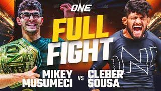 High-Octane Grappling ️ Mikey Musumeci vs. Cleber Sousa | Full Fight