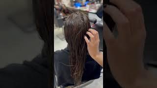 Light Blonde #hairhighlights Complete Process (Part 2) #youtubeshorts #ytshorts #haircolor #hair #yt
