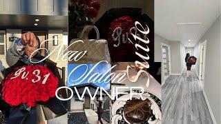 I'M NOW A SALON SUITE OWNER !!! closing a new chapter for a new + salon tour + shopping + MORE !!!