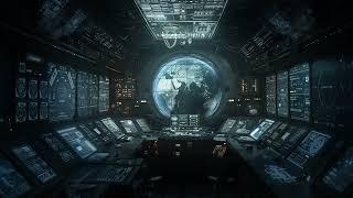 Radio Chatter from Spaceship Carrier Command Center. Sci-Fi Ambiance for Sleep, Study, Relaxation