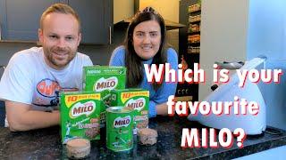 MILO, MILO and more MILO! -Taste Testing