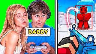 Ignoring My Girlfriend For 24 Hours, She RAGED!? (Roblox Rivals)