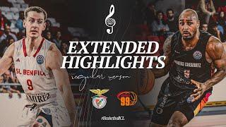 SL Benfica v NINERS Chemnitz | Full Game Highlights | #BasketballCL 2024-25