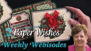 4 Card Ideas Using Festive Spinner Card Kit by Hunkydory Crafts