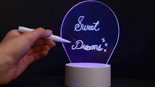 3D Night Light with Luminous Note Board Review & Unboxing | A Bright Idea!