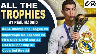 All the Trophies Won by Ronaldo at Real Madrid | Full List & Highlight