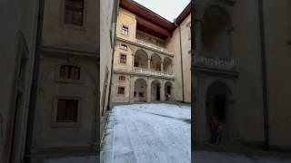 Zamek w Wiśniczu - dziedziniec #shorts #hiking #travel #castle #explore #poland #history #shortvideo