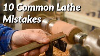 10 Common Wood Turning Mistakes