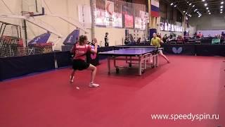 Taylakova-Zirianova.1\16.Russian Junior Table Tennis Championship 2019. FHD.