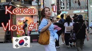 Korea vlog #1: Đến Seoul - Khách sạn ở Myeongdong