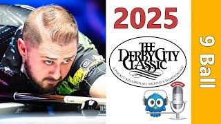 Skyler Woodward vs Scott Carlos - 9 Ball - 2025 Derby City Classic rd 2