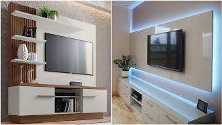 Muebles Para TV Modernos 2024 | Ideas de diseño de estantes para televisores modernos