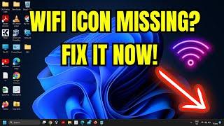 Missing Wi-Fi Icon? Fix it Fast! Windows 11/10 Troubleshooting Tutorial