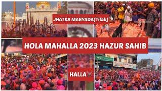 HOLA MAHALLA 2023 || HAZUR SAHIB NANDED || HALLA️ || HORSE STABLE NANDED