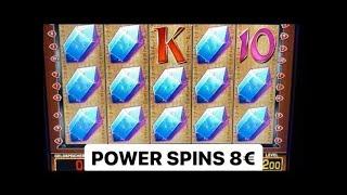 Lucky Pharao auf 8€  POWER SPINS KRISTALL GEWINN MERKUR Magie Spielothek Casino Spielhalle Slots