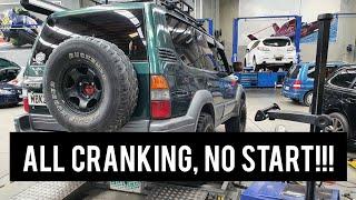 Land Cruiser Prado won't start!! possible fix before spending $$$ | KZJ95 1KZ-TE prado 90