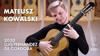 Agustín Barrios' "Contemplación" played by Mateusz Kowalski on a 2020 Luis Fernandez de Cordoba