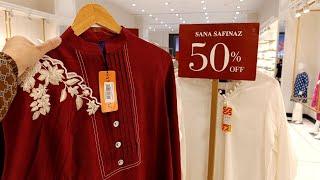 Sana Safinaz Flat 60&50% Off Sale️Sana Safinaz Mega Winter Clearance Sale 2025️