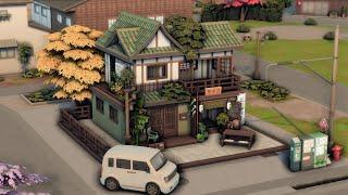 Japanese small house| The Sims4 Speed Build |