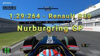 1:29:264 - Renault R30 - Nürburgring GP