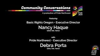 Community Conversations with Basic Rights Oregon