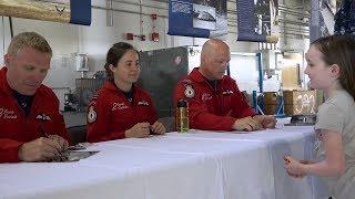 Meet 2nd Female pilot of Canadian Snowbirds Capt Sarah Dallaire Greet Fans at NORAD