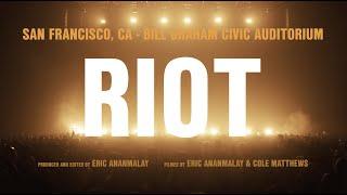 RIOT LIVE SET @ BILL GRAHAM AUDITORIUM