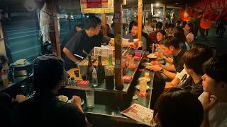 Foreign Exchange Students Run a Yatai in Fukuoka! Japanese Food Stall