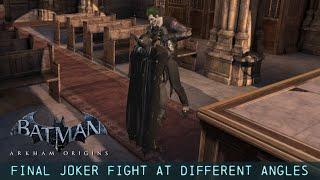 CAM; Batman; Arkham Origins; Final Joker Scene At Different Angles