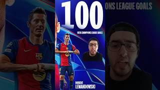 100 goles de Lewandowski en Champions