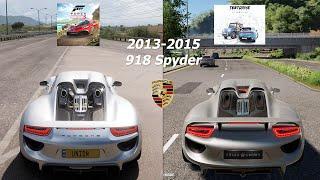 Forza Horizon 5 vs TDU Solar Crown | PORSCHE evolution | Cars Engine Sound Direct Comparison