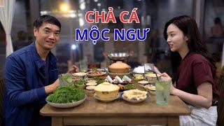 Cùng người đẹp Hà Thành thưởng thức hương vị đặc trưng của chả cá Mộc Ngư Long Biên