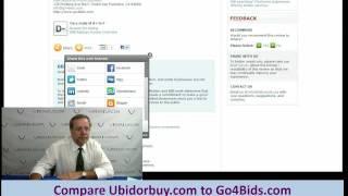 Compare Ubidorbuy.com to Go4bids.com