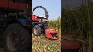 Harvesting technology with reverse tractor  #shortvideo #shorts #tech #grass