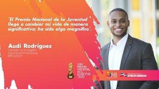 Premio Nacional de la Juventud, Audi Rodríguez