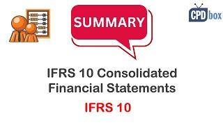 IFRS 10 Consolidated Financial Statements - applies in 2024