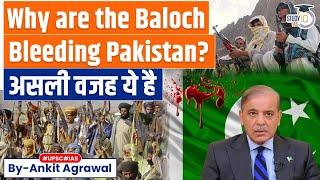 Pakistan Train Hijack: Why are the Baloch bleeding Pakistan Balochistan? By Ankit Agrawal | Study IQ