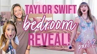 TAYLOR SWIFT BEDROOM MAKEOVER REVEAL! DECORATE WITH ME PART 2 Brianna K