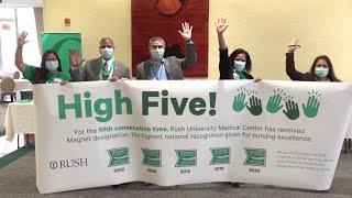 High Five! Rush University Medical Center Earns Fifth Magnet Designation