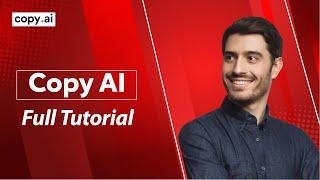 Copy AI Tutorial │How to Use Copy Ai │Ai Hipe