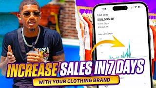 How to Increase Clothing Brand Sales In The Next 7 Days