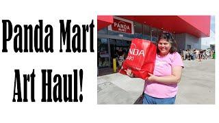 Panda Mart Art Supplies Haul! They're Cheap But Are They Good?