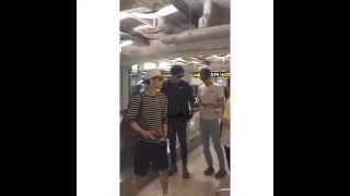 [07.06.2015] Jo In Sung, Lee Kwang Soo, Song Joong Ki returned to Korea from Thaliand vacation 2