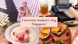 University student vlog ft. social place @ the forum shopping mall singapore