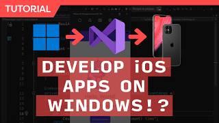 Build iOS Apps with or WITHOUT a Mac? Visual Studio, C#, & .NET MAUI with Hot Restart