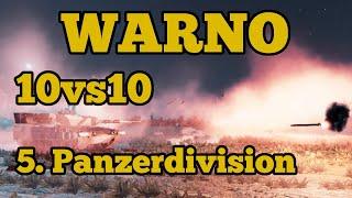 Warno 10vs10 Gefecht mit der 5. Panzerdivision - Sichern der Brücken