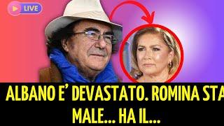 Albano Carrisi è devastato dalle recenti notizie sulla salute dell'ex Romina Power